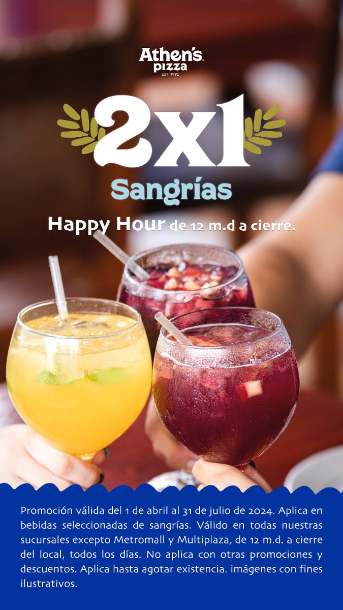 Athen's Pizza Panamá tweet media