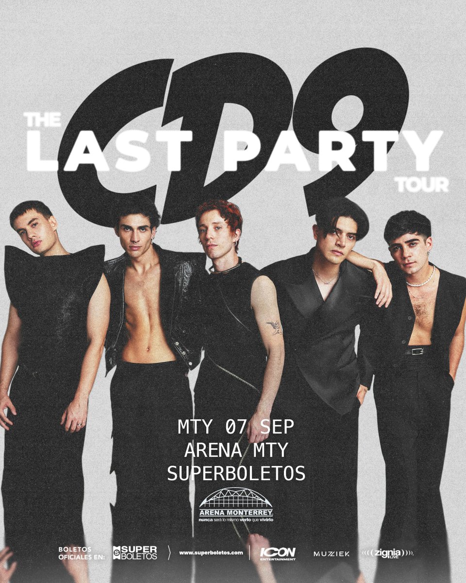 ArenaMtyOficial's tweet image. ¡Prepárate para revivir los mejores momentos con @CD9 ! 🤩
Únete a la fiesta el próximo 7 de Septiembre en la #ArenaMonterrey y sé parte de la historia 😎
¡Compra en Superboletos a partir del 23 de Abril a las 11 am y prepárate para una noche llena de música y nostalgia!