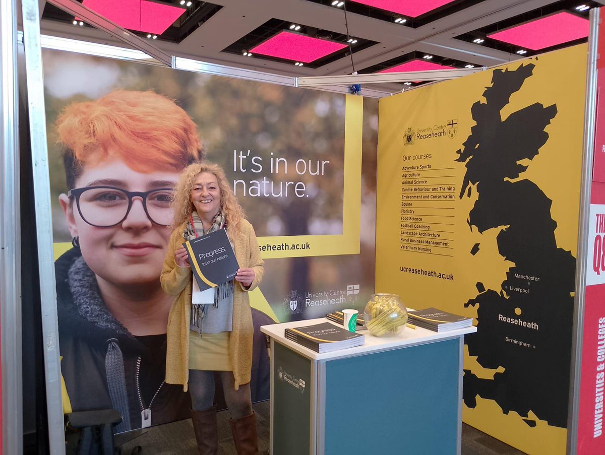 It has been great to speak to so many prospective students today at UCAS in Newport 😃

If you are attending the event tomorrow, stop by and see us and discover how we will equip you with the skills to grow, progress and achieve more than you ever thought possible.