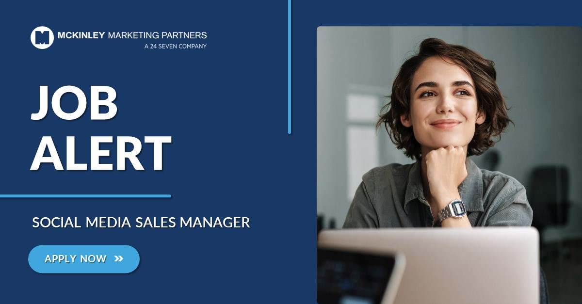 🚨 JOB ALERT 🚨

McKinley Marketing Partners’ global advertising client is seeking a results-driven SOCIAL MEDIA SALES MANAGER to join their growing team.

✅ Remote

Learn more ⏩ ow.ly/pCqO50Rlklj

#jobs #hiring #remotework #staffing #marketing #careers #marketingjobs
