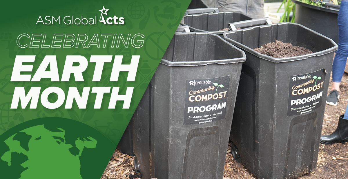 This #EarthDay🌍, we are highlighting our partnership with Renuable Composting, which started in 2023 and has diverted over 100,000 pounds of waste since.

<a href="/BrowardCountyCC/">Broward County Convention Center</a>  and <a href="/ASMGlobalLive/">ASM Global</a> are committed to sustainability, diversity and community through #ASMGlobalActs.