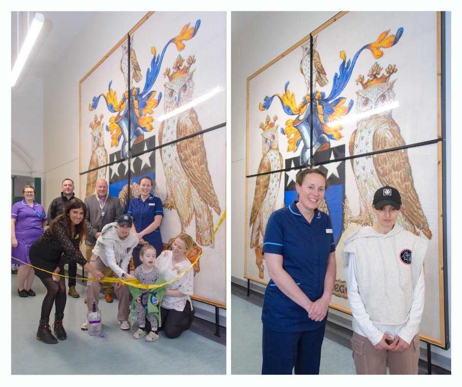 Meet Harriet, a patients who has donated this fab piece of Lego artwork, which consists of 215,000 bricks, 4,096 plates and 64 base plates. 
Harriet said: “I want it to be a legacy of what autistic people/people with disabilities are capable of doing."  #AutismAcceptanceMonth
