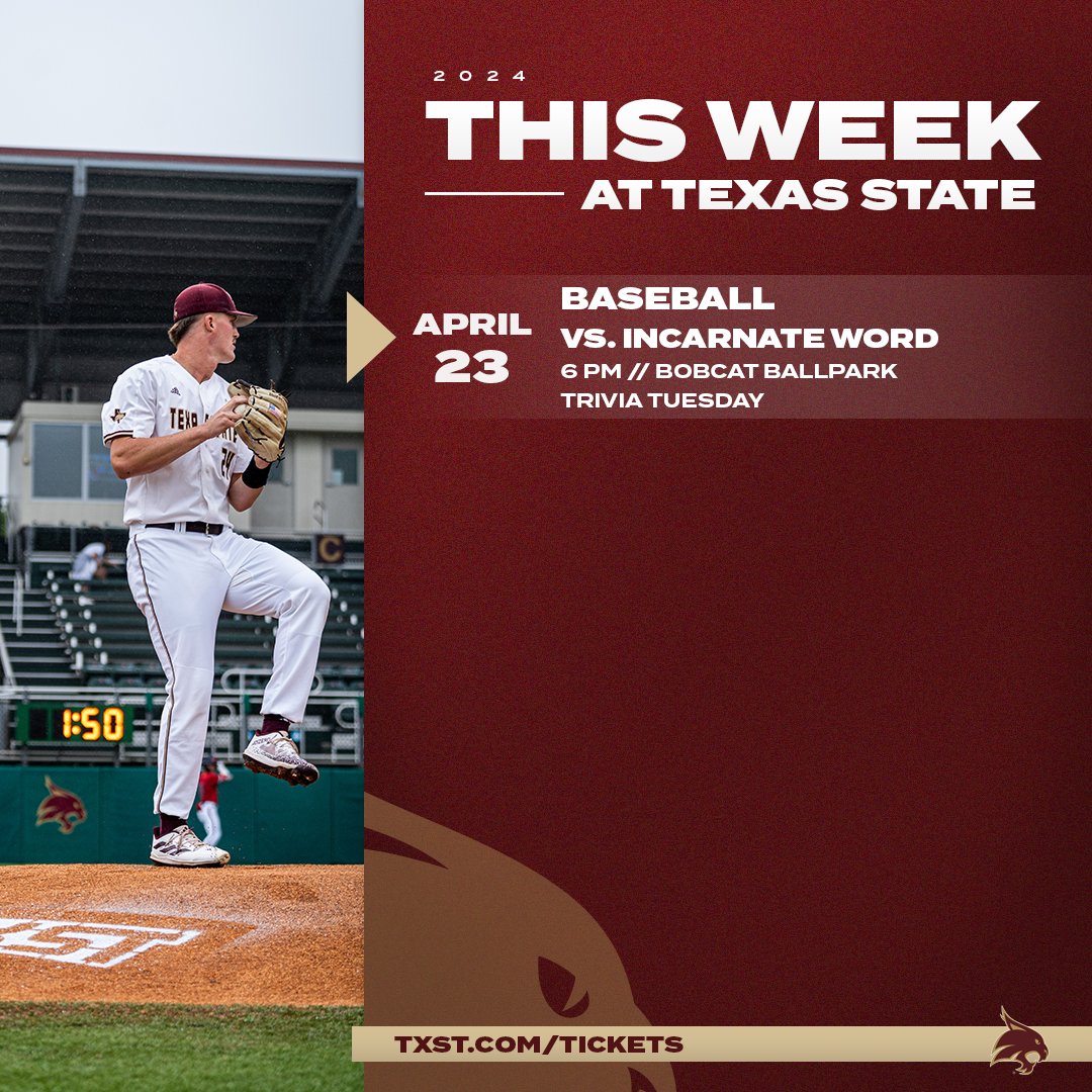 This Week at Home🏠 txst.com/tickets