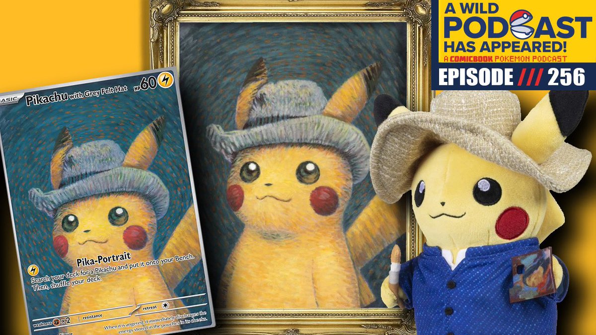 This guy again?! We’re talking about Van Gogh Pikachu, and plenty of other Pokemon news in the newest episode. 

Twitch.tv/comicbook