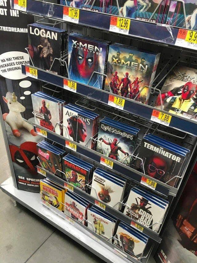 I think Deadpool has begun touching the Multiverse…