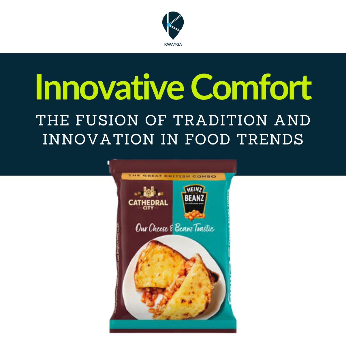 2024's #foodtrend: Comfort with a twist. @HeinzUK and @CathedralCity team up for the 'Our Cheese & Heinz Beanz Toastie', blending tradition with #innovation. Brand partnerships elevate familiar flavours with a modern edge. What classic dish would you reimagine?