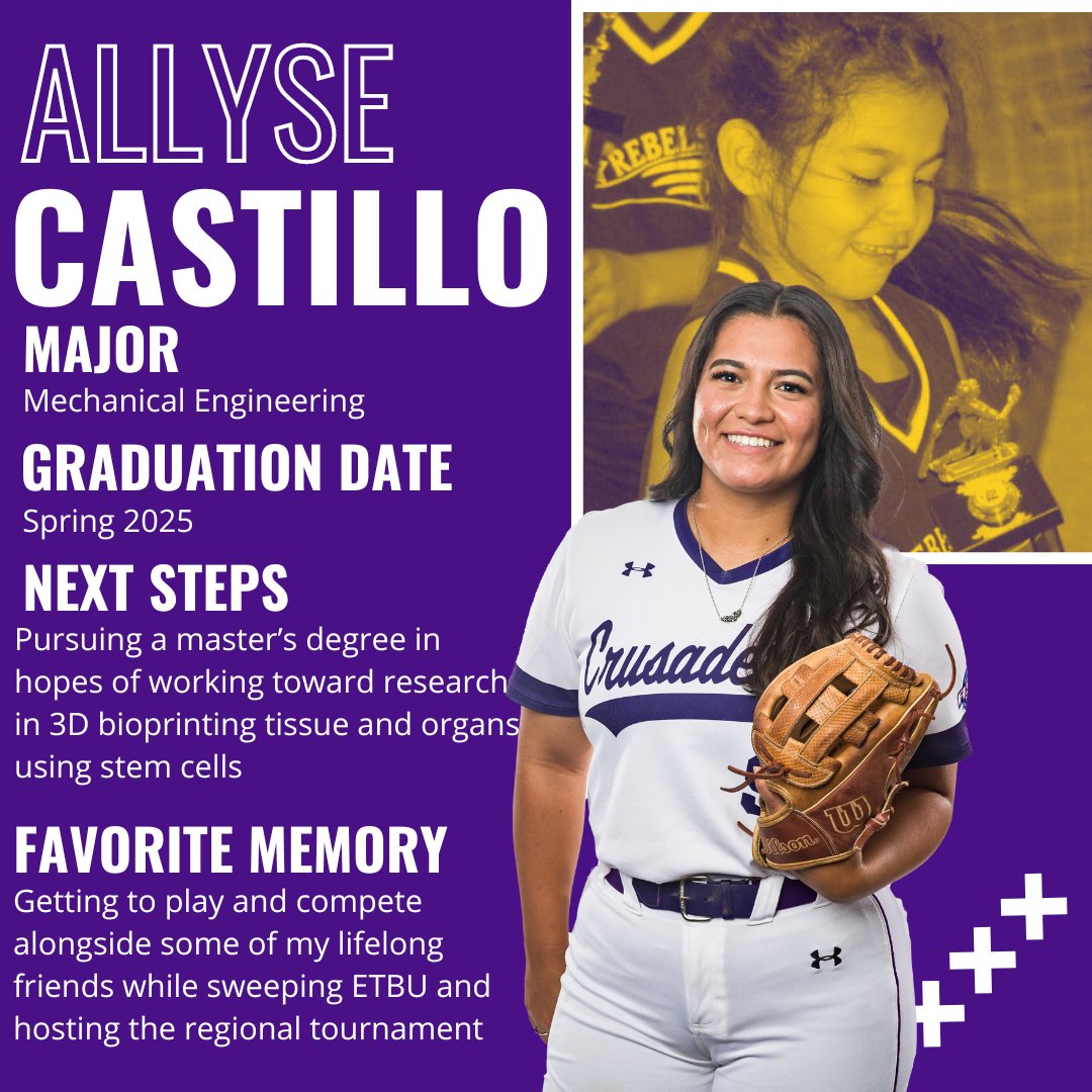 CruSoftball's tweet photo. SENIOR SPOTLIGHT🎓

#gocru https://t.co/ug4Lj9QGiT