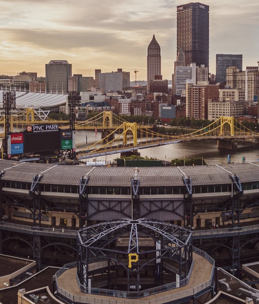 No matter the angle,  PNC Park will forever be beautiful