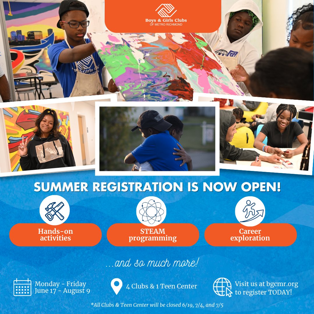 Summer Registration is now officially open! Click the link here to register! loom.ly/UmCQ_Gs