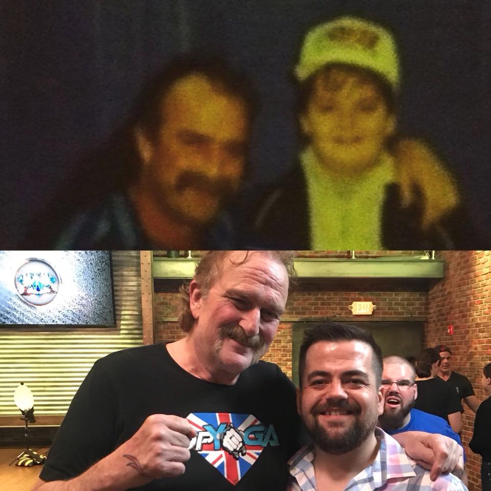 ShrisCousis's tweet photo. @JakeSnakeDDT Got the first one in 1992, the second in 2018.  Thank you Jake! https://t.co/4iKt8FDrue