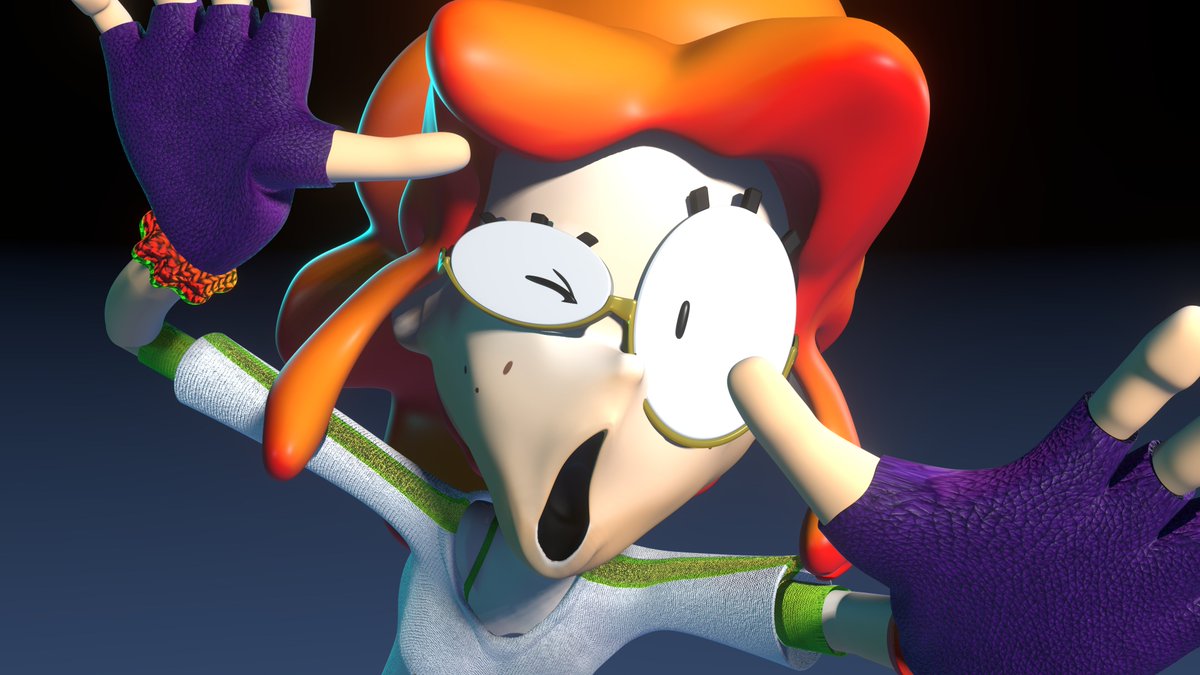 KumichouGamer's tweet photo. 3D model of Nickelodeon-tan with a design by @MattyPrower
Made in Blender, Substance Painter 3D, and Photoshop.
Also, I'M NOT STU!! Muhahaho!
#Nickelodeon #channeltan #blender3d #nickelodeontan https://t.co/45oZsDlOKi