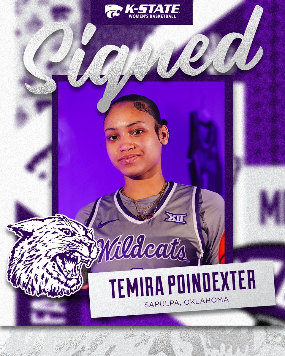 Welcome to MHK, Temira 😼 K-State WBB Adds Temira Poindexter to 2024-25 Roster 📄 k-st.at/3JvIM9Y #KStateWBB x @tPoindexter21