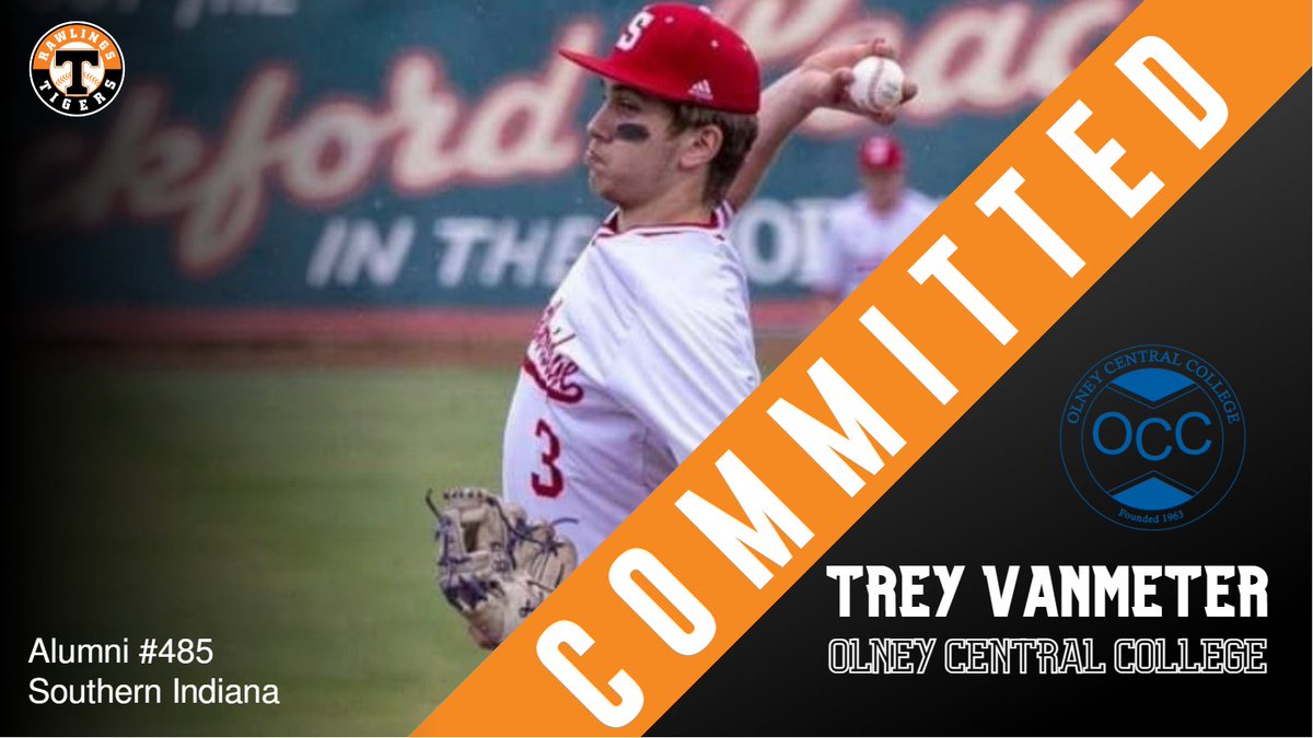 Rawlings Tigers National Recruiting (@recruittigers) on Twitter photo Congrats to Trey VanMeter on his commitment to Olney Central College!
#TigerAlum
<a href="/Rawlings_Tigers/">Rawlings Tigers</a> Congrats to Trey VanMeter on his commitment to Olney Central College!
#TigerAlum
<a href="/Rawlings_Tigers/">Rawlings Tigers</a>