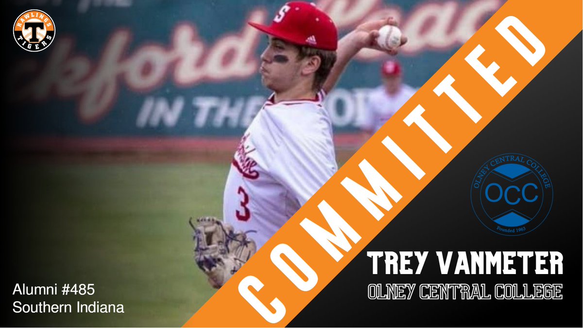 Congrats to Trey VanMeter on his commitment to Olney Central College! #TigerAlum @Rawlings_Tigers