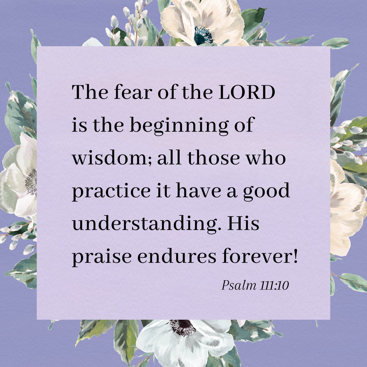The fear of the LORD is the beginning of wisdom 🤍 #verseoftheday #monday #bibleverse #faith #encouragement #wisdom #biblestudy #praiseGod 🙌🏼