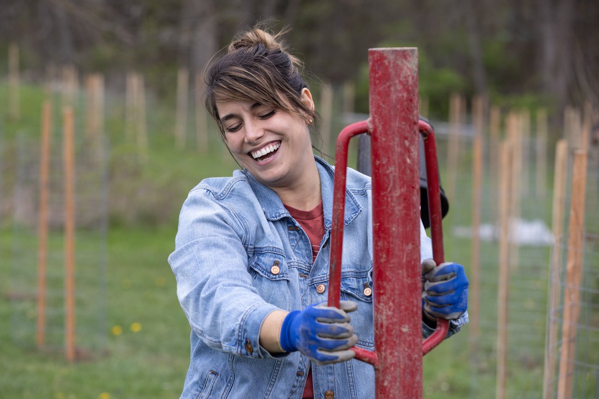 Got my hands dirty and had a ton of fun with the @Allegheny_Co Rangers and the Young Constructors Committee of the @MBAofWPA at South Park! The trees planted include 16 species that were grown by @TreePgh the funds from our Tree Fund. #EarthDay