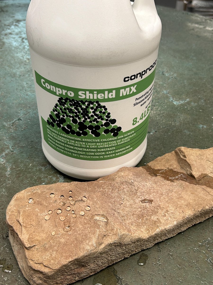 All this rain may have you thinking you need to protect your concrete from water damage. 
Get Conproco's Conpro Shield MX Silane/Siloxane Water Repellent a clear, penetrating water repellent for concrete
STOP IN - ARC - M - F - 7 am - 4 pm
111 Thirty Fifth Street, Pgh

#conproco
