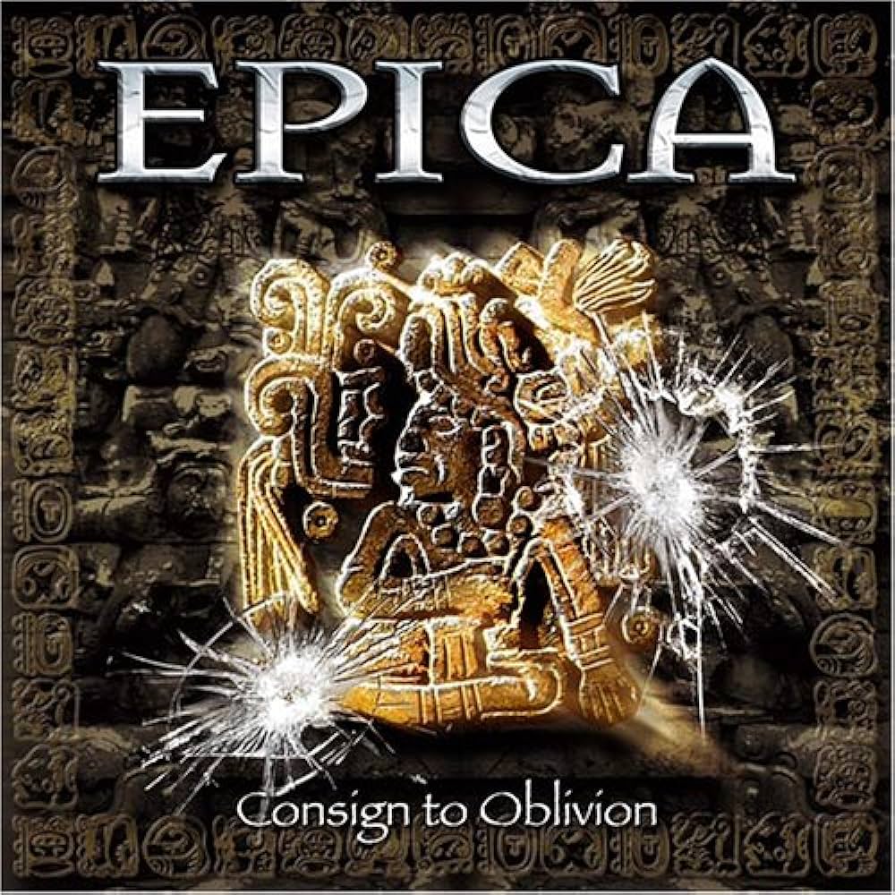 Epica's tweet photo. Yesterday marks 19 years of our second album ‘Consign to Oblivion’ 🥳🎉 Celebrate by giving it a spin today, letting us know what it means to you in the comments, and tell us your fav song in the poll (and/or comments) 👇🫶 https://t.co/xFA79ORrtd