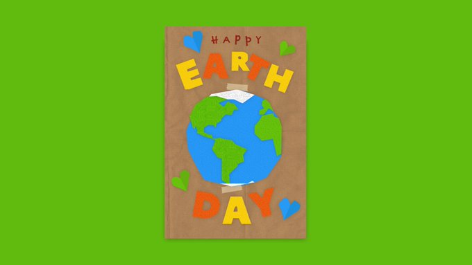 Happy #EarthDay from CardSnacks!🌎 How do you take care of the planet?♻️ Retweet to be entered into our weekly drawing for a 25$ Amazon Gift Card! #Giveaway PS: Check out this card we made to celebrate! card.cardsnacks.com/m/i/712urg3d695