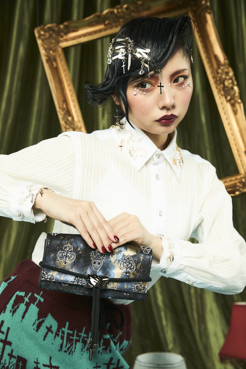 ha｜za｜ma惹きずり込まれる運命のレザー巾着(aurora ver.)