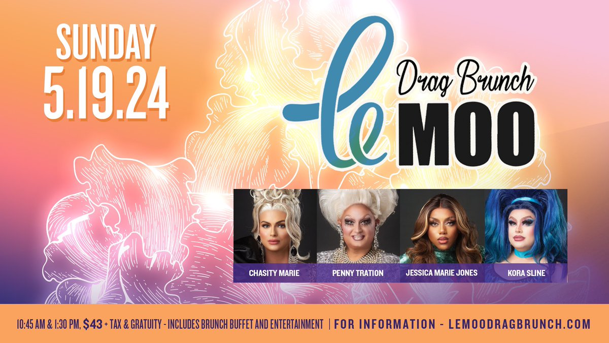 Le Moo Drag Brunch tweet media