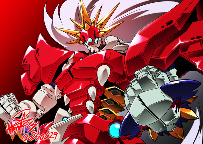 「super robot」 illustration images(Latest｜RT&Fav:50)