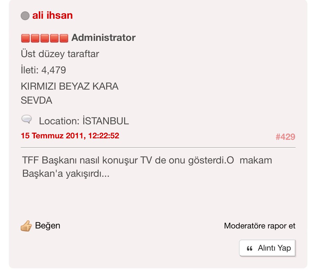 Samsunspor. biz’de 13 yıl önce @ismailuyanik_ss hakkında yapılmış yorum. Çok bekledik, sabrettik, bir gün dahi pes etmedik.