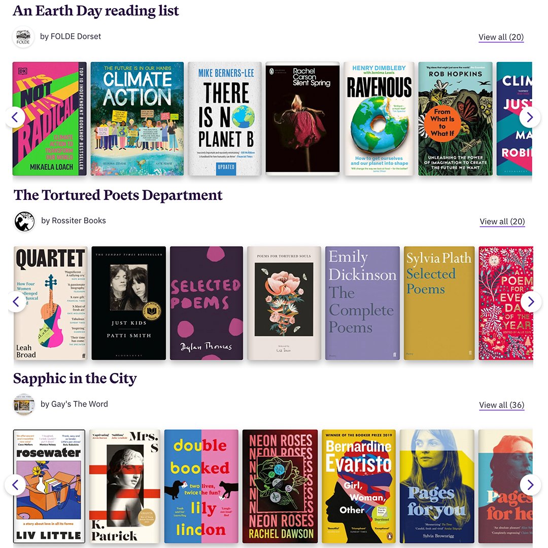 Earth Day, tortured poets and sapphics in the city. What's new on Bookshop.org?