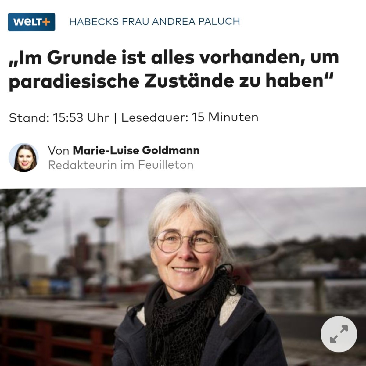 Im Prinzip ja. Wenn ihr Mann Robbi #Habeck nicht Wirtschaftsminister wäre, die #Ampelkoalition das hart erarbeitete Steuergeld nicht weltweit verteilen würde u 🇩🇪 nicht zum #Weltsozialamt verkommen wäre.