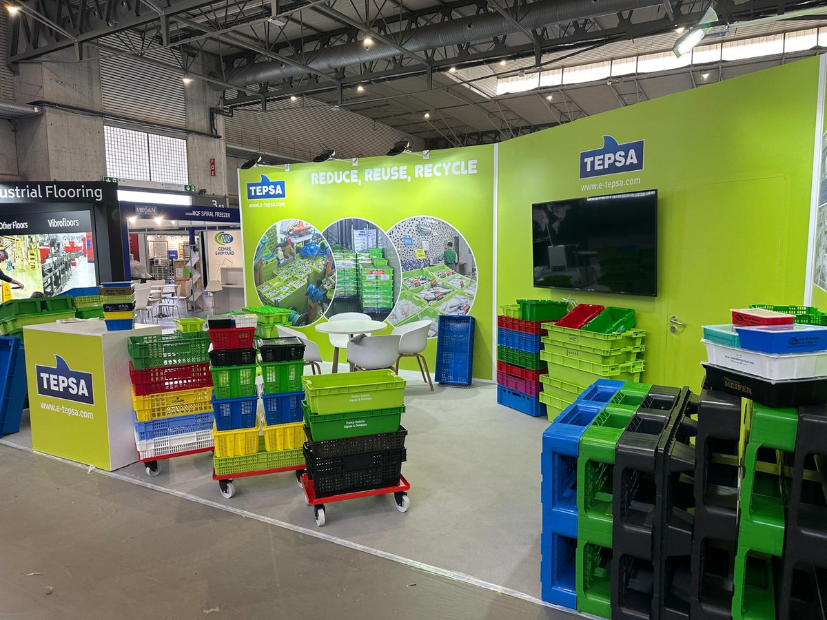 TepsaGPF's tweet photo. We are ready for @SeafoodExpo_GL  starting tomorrow and running until April 27 in Barcelona, Spain.

See you at stand 3PP705! 😊 https://t.co/lA8GCRquoV
