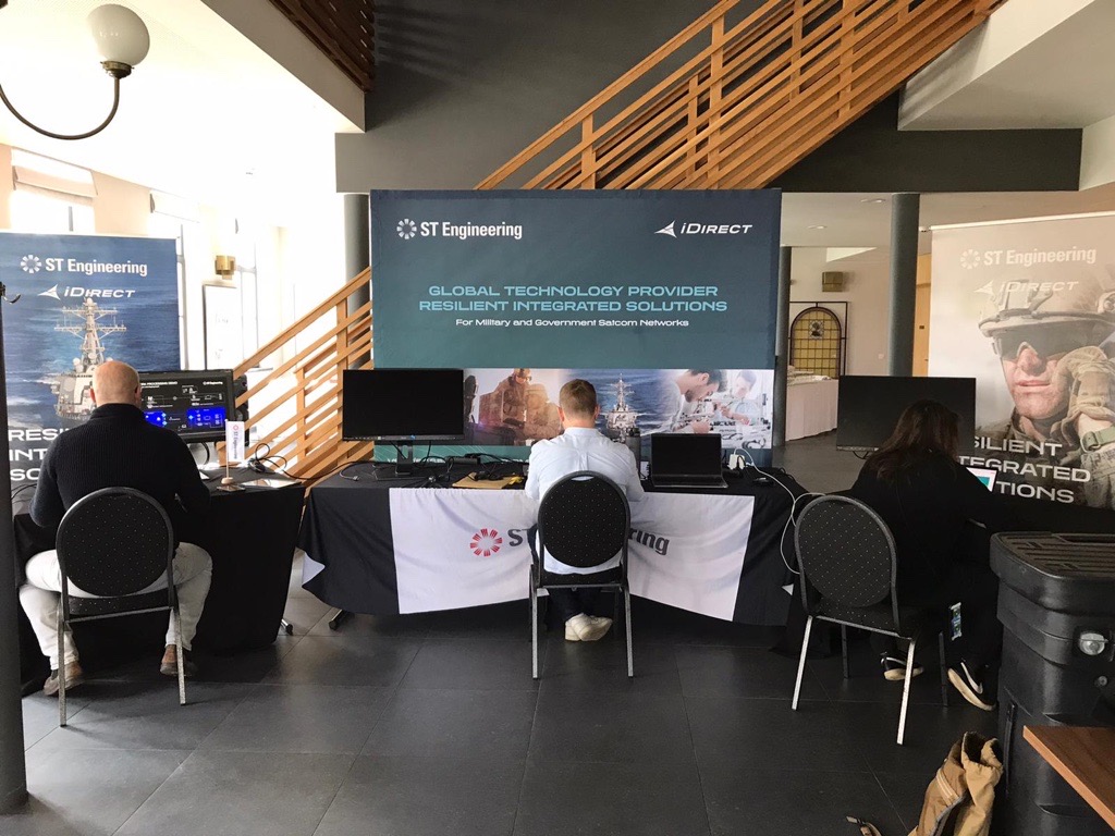 iDirect's tweet photo. Preparations are underway for the 2024 ST Engineering iDirect Defence Technology Day!

Located in Belgium at the historic Waterloo 1815 Memorial, tomorrow will be a day of insight on the latest in defence tech, exhibitor demos &amp; networking

Follow along via #iDirectDefenceTechDay https://t.co/450VzAFABN
