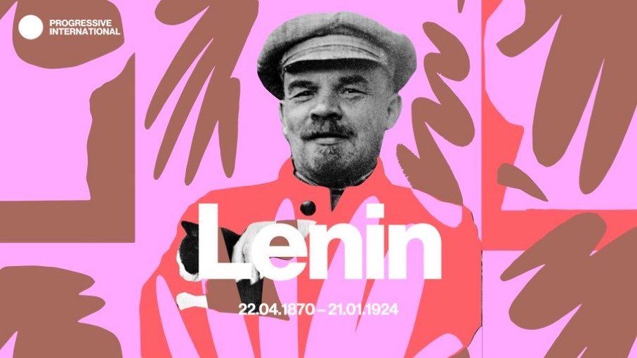 'Civilization, freedom and wealth under capitalism call to mind the rich glutton who is rotting alive but will not let what is young live on. But the young is growing and will emerge supreme in spite of all.' Vladimir Lenin was born on this day in 1870.