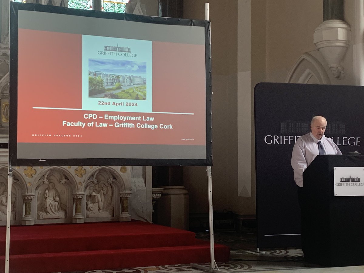 Beautiful seeing for this evenings CPD event in ⁦<a href="/griffithcollege/">Griffith College</a>⁩
