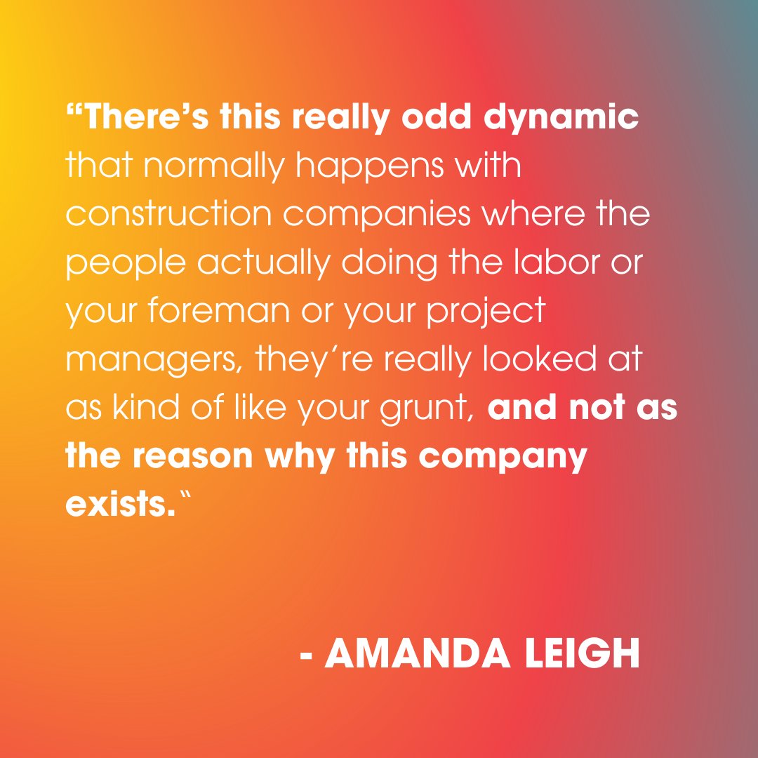 Important reminder and perspective from House of Rolison's co-founders Amanda Leigh and Taylor Hahn on valuing labor... Listen to their lovely conversation with @amydevers wherever you get your podcasts 🥰🎧🧠
