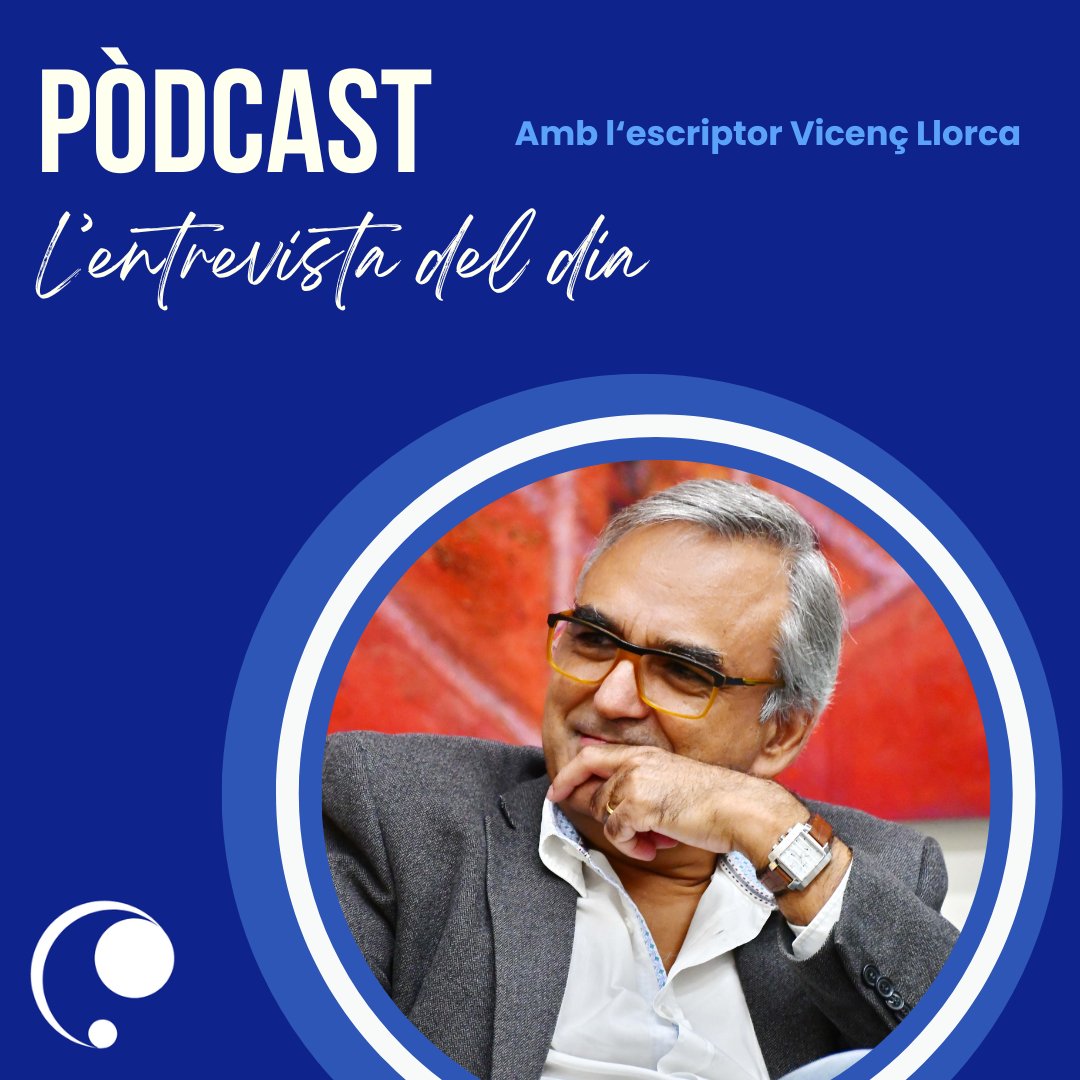 A LA CARTA | Entrevista a l'escriptor Vicenç Llorca, en el marc de la publicació de les seves dues darreres obres: 'La llum mirada' i 'Cent poemes. Antologia poètica (1984-2023). @EditorialBase @EdPeriferic ▶️Enllaç al pòdcast: tuit.cat/mUug2