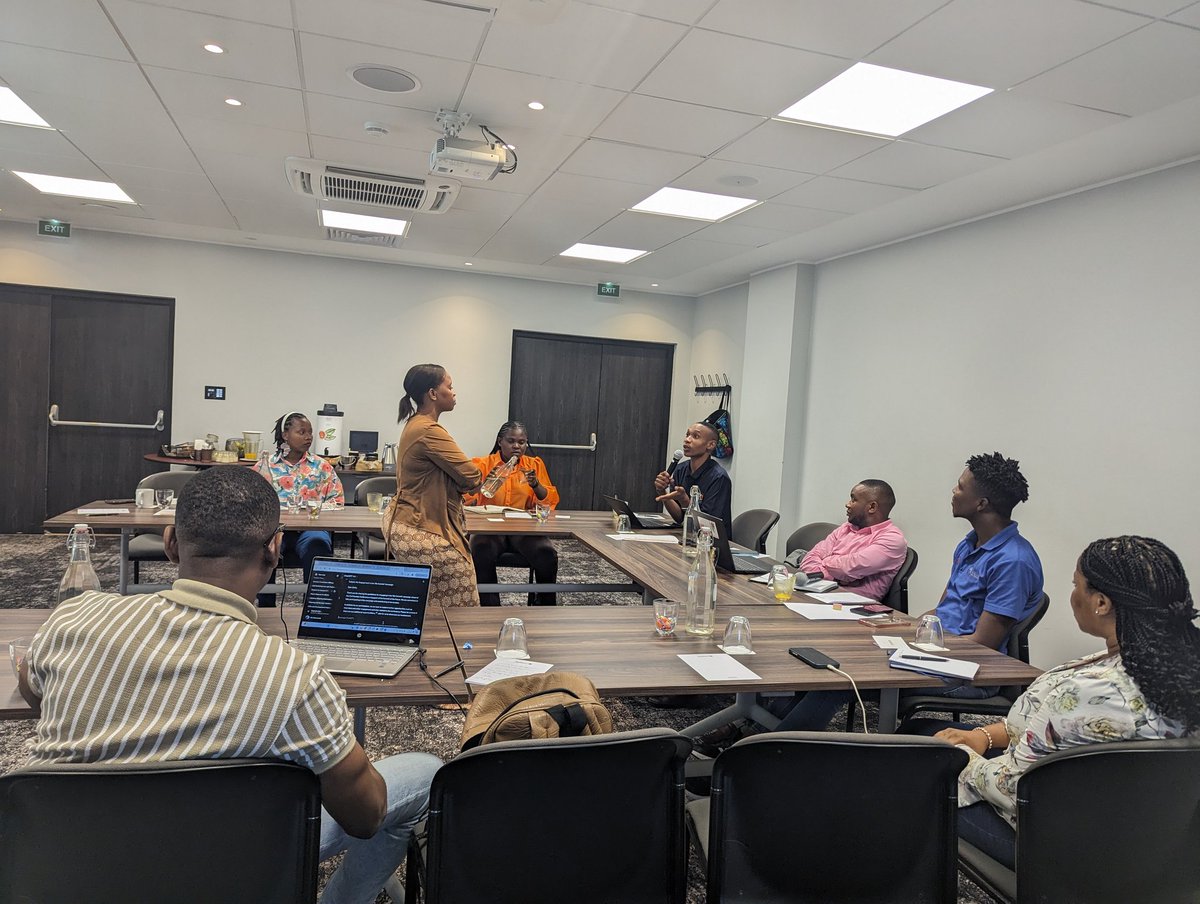 The ongoing youth steering committee meeting is geared towards understanding  youth work at different country levels and how they are contributing to gender equality in their communities. Some  deliberations are on effective communication, working with their country Networks.