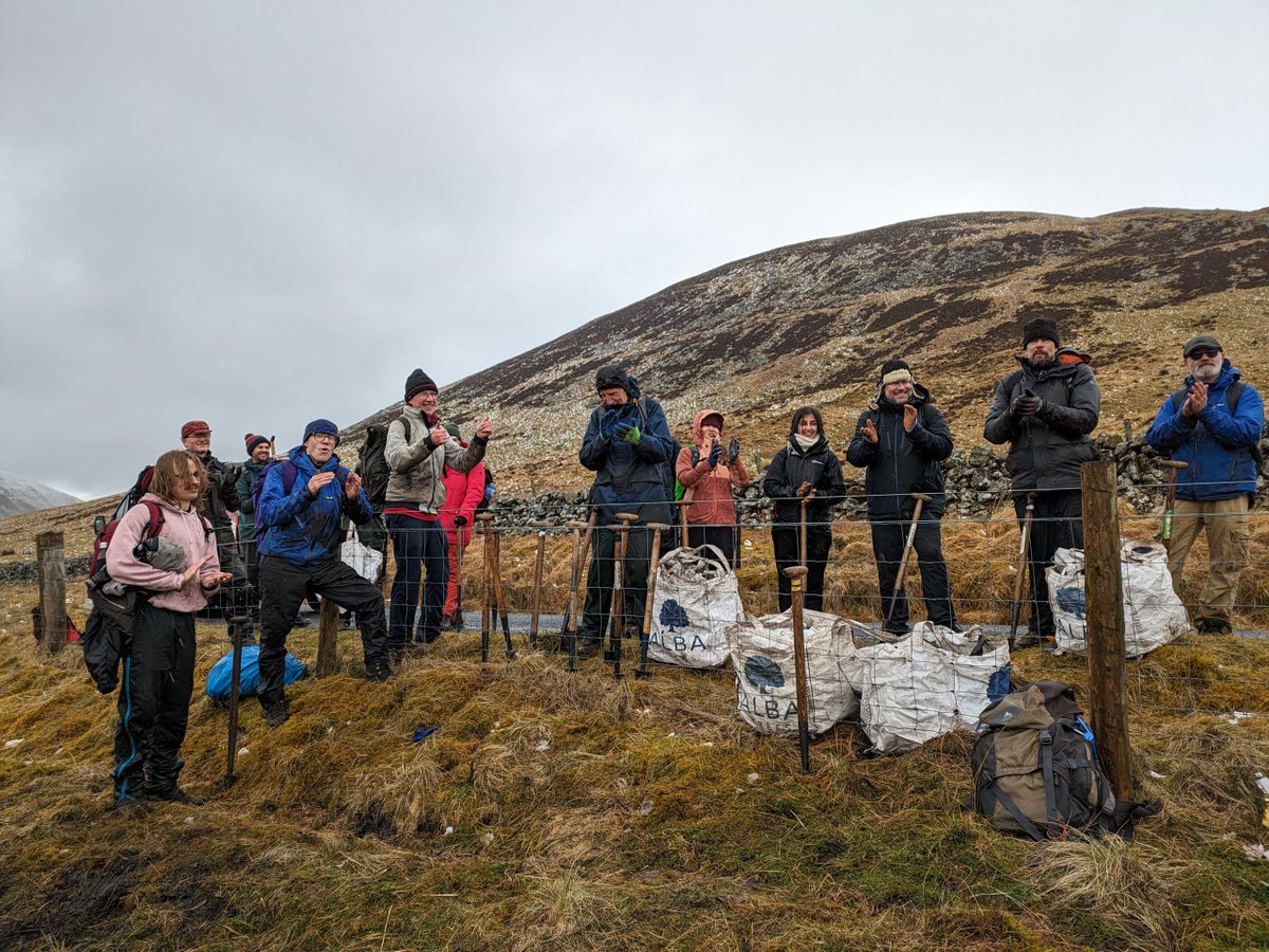 Happy Earth Day! 🌍 Earlier this year, we had a couple of tree planting days with @BordersForest where the team managed to get almost 2000 trees planted... 🌲 Working with this great organisation helps with the ecological restoration of the Southern Uplands. ❤️