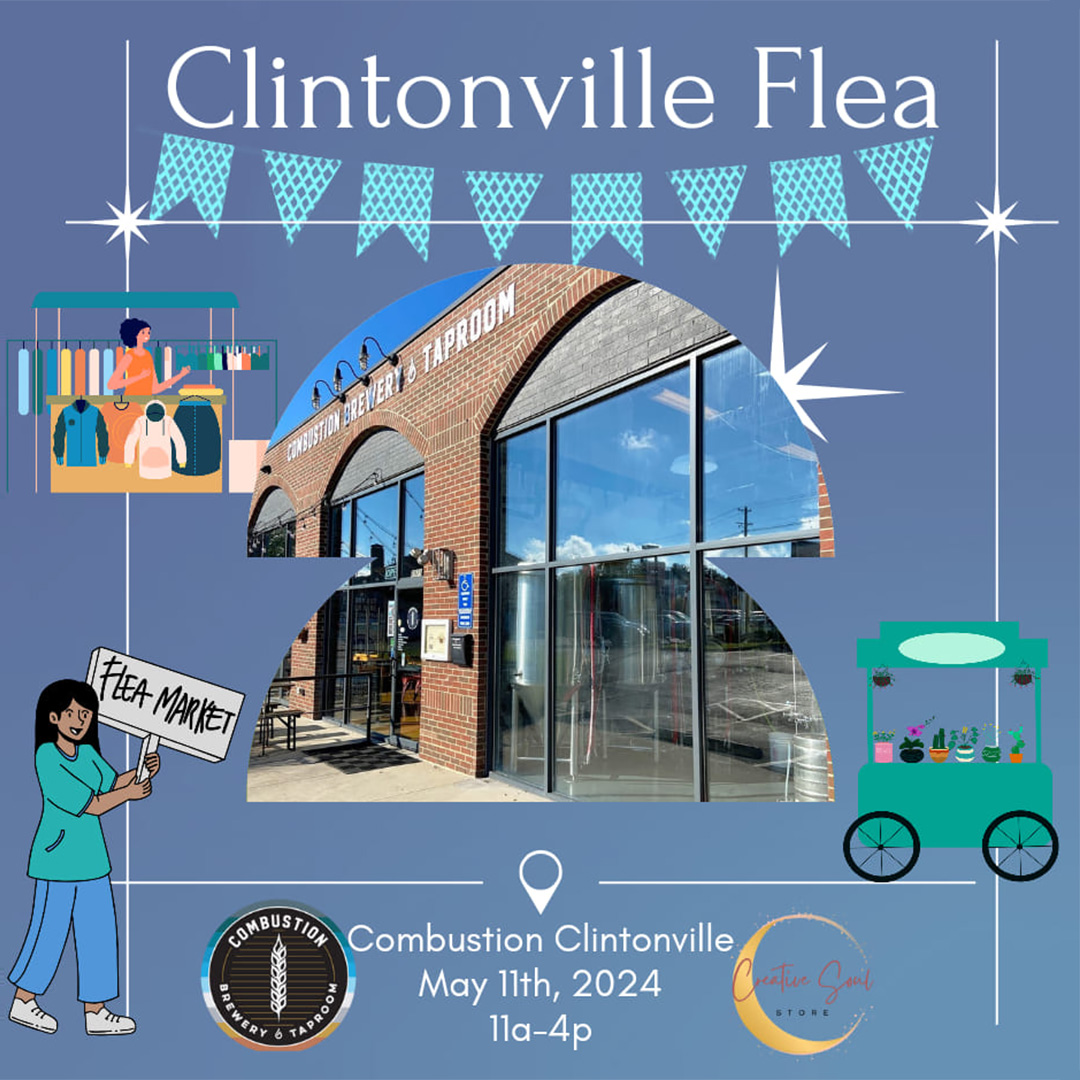 MAY 11th • 11am-4pm
Clintonville Flea hosted by Creative Soul
#PickOhioBeer #DrinkBeerMadeHere

🛍️ Outdoor flea style event with local artisans, crafters and small businesses!
🎶 Enjoy FRESH craft brews and music while you shop!