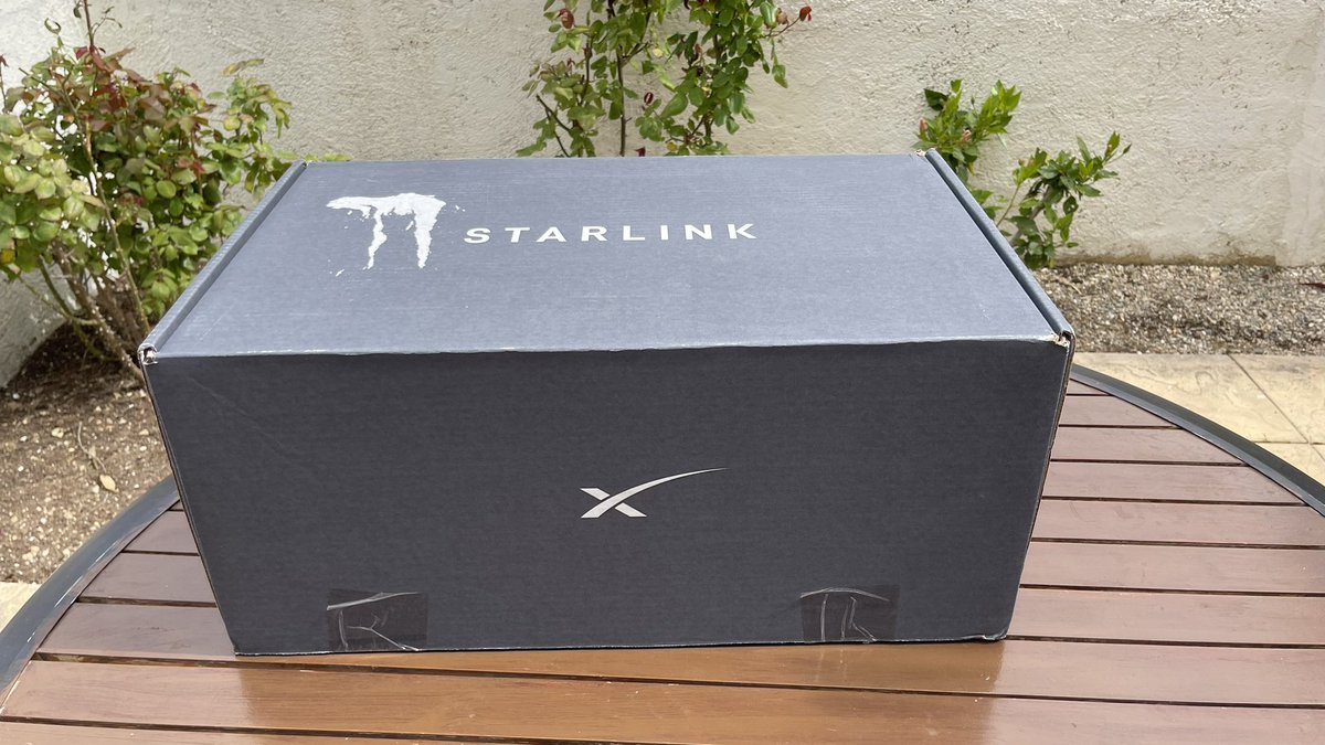 Thank you @elonmusk for @Starlink !