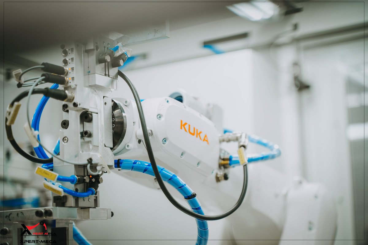 #XPERTMECA #robotique #robotisation #automatisation #machinespecial #kuka #kukarobot #machine #InnovationIndustrielle #Robotique #solutions #solutions_robotiques #industrie #sousse #tunisie