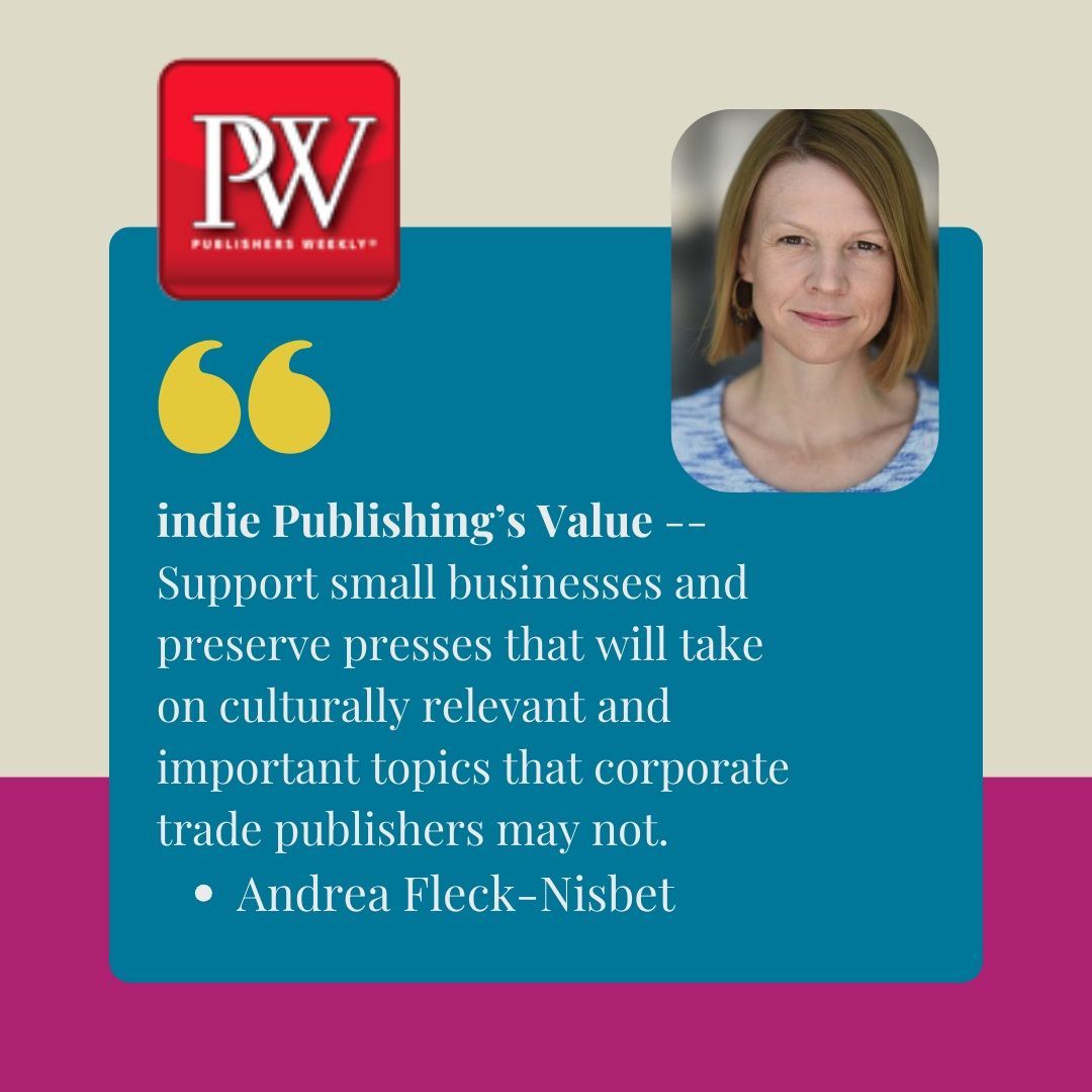 Where goes #Indiepublishing? 
In a Publishers Weekly roundtable with Jim Milliot, indie publishing leaders Andrea Fleck-Nisbet (IBPA), Daniel O’Brien (IPC) and Michelle Cobb (PubWest) share what the future holds for indie publishing.
Read here ➡ buff.ly/4b2KFGS