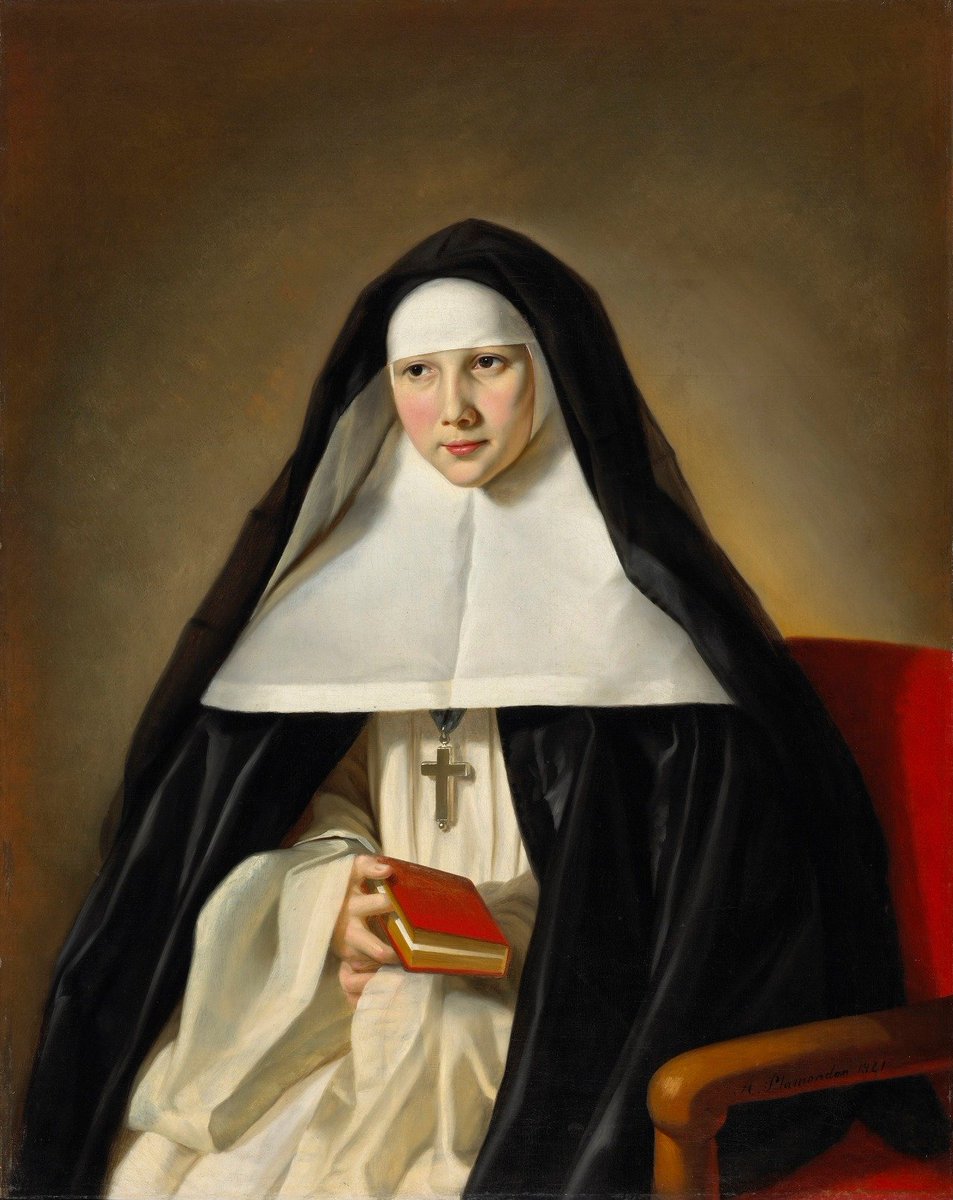 Antoine Plamondon / 'Sister Saint-Alphonse' / 1841 / National Gallery of Canada.