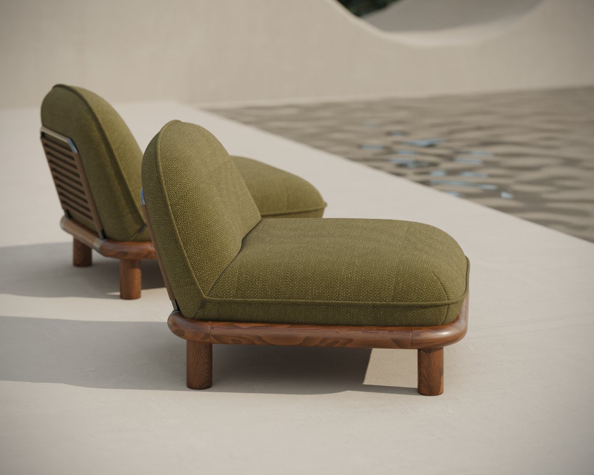 𝑶𝒖𝒕𝒅𝒐𝒐𝒓 - 𝑫𝑼𝑴𝑨𝑺 𝑨𝑹𝑴𝑪𝑯𝑨𝑰𝑹
This armchair effortlessly blends mid-century style with modern functionality, creating an outdoor retreat that's as inviting as it is stylish. 

#mezzocollection #mezzogeneration #salonedelmobile2024 #leadingdesignforward #outdoor