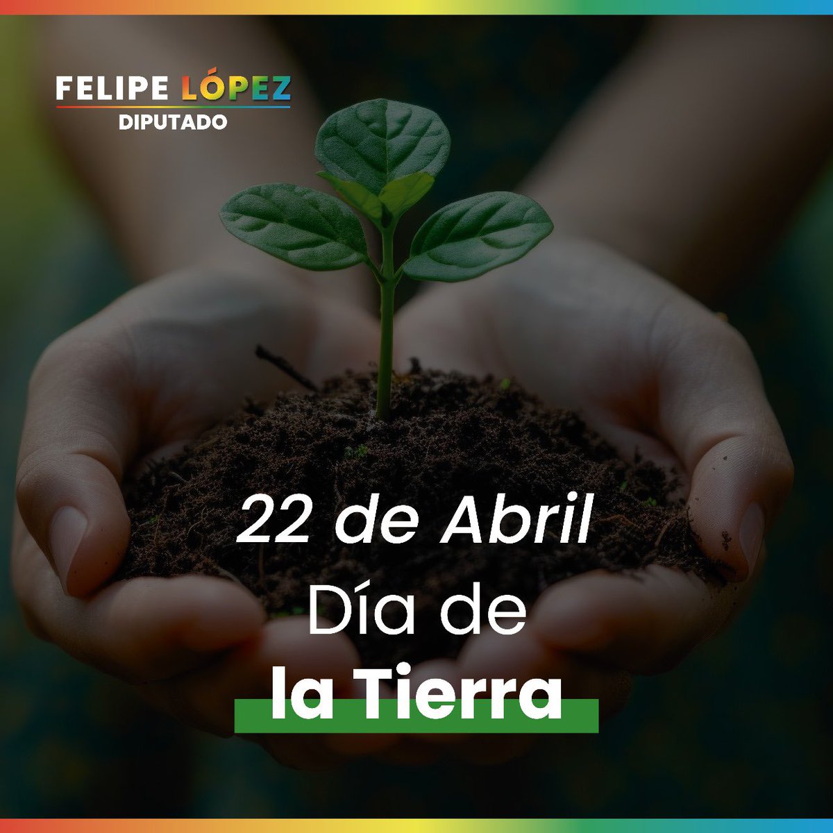 felipelopezlp's tweet photo. En el #DíaDeLaTierra, reafirmamos nuestro compromiso con la protección de nuestro hogar 🌎. Los invito a tomar medidas concretas para preservar nuestro medio ambiente. ¡Cuidemos y honremos nuestra Tierra todos los días! 🌍💚 https://t.co/of25FtnHKj