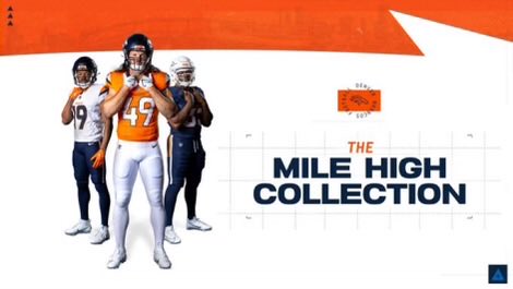 The Mile High Collection has officially dropped. What‘s the early verdict on these uniforms? 🤔 #BroncosCountry