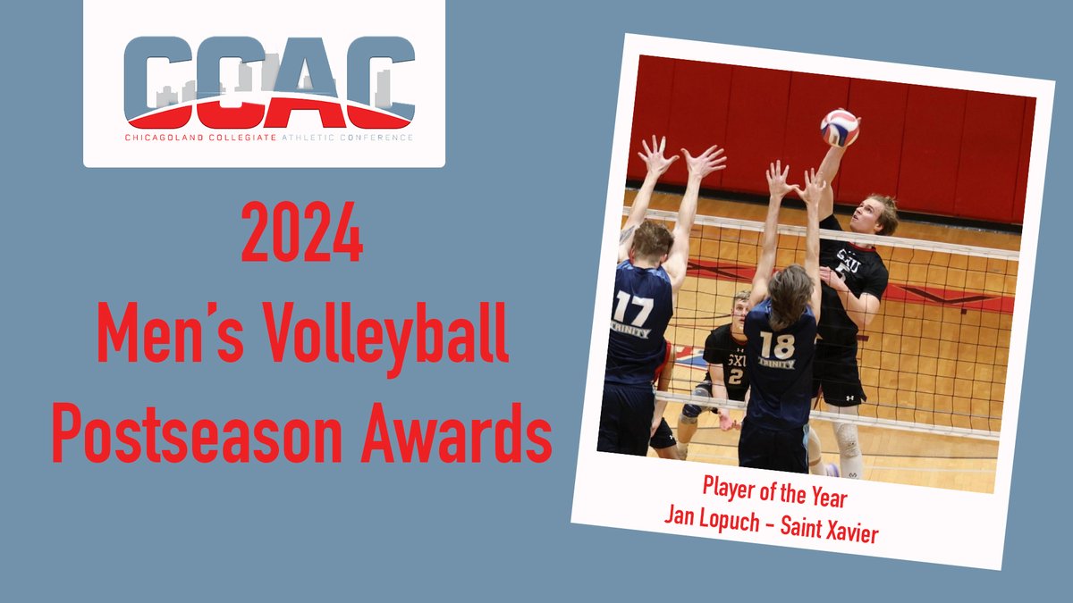 Lopuch, Saint Xavier Top Men's Volleyball Postseason Honor Roll chicagoland.prestosports.com/sports/mvball/…