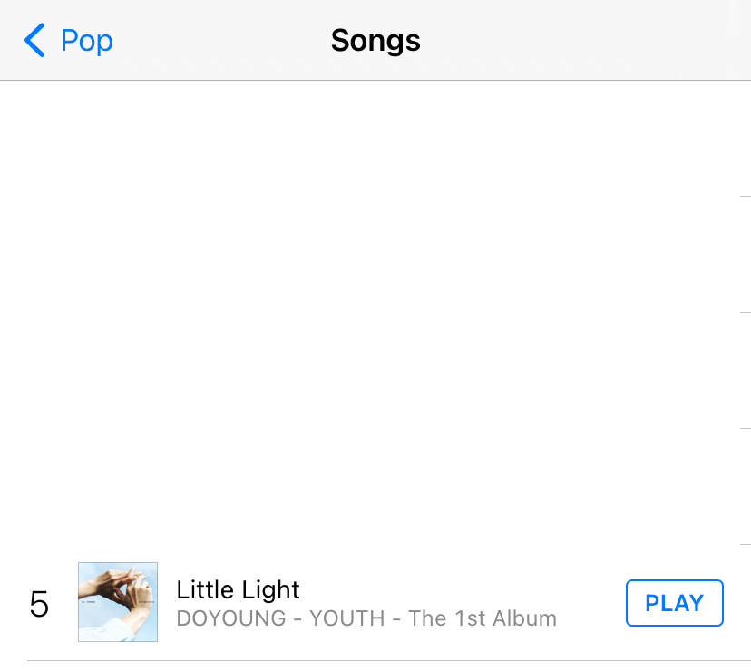 DOYOCHIBRASIL's tweet photo. Nosso orgulho! Youth está em 4º no chart geral e 2º no chart de álbuns pop no iTunes Brasil! Little Light ocupa o 5º no chart de música pop! 

Vamos, Doppus BR, rumo ao #1! Comprem o álbum e música no iTunes!🐰🌊✨

#DOYOUNG_청춘의포말_YOUTH #DOYOUNG #도영 https://t.co/ZSxGpKinop