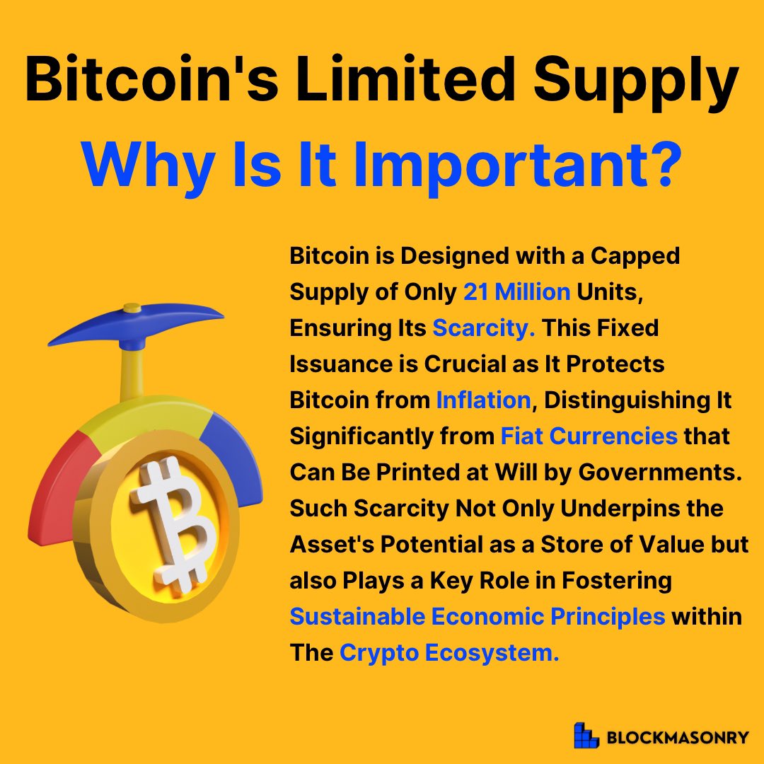 BlockmasonryAC's tweet photo. 🕘 What is Bitcoin halving?

For those of you who may not be familiar with the concept, Blockmasonry is here to help.

#Blockmasonry is pleased to announce the latest event in the #Bitcoin ecosystem—the Bitcoin #halving, finalized on April 20, 2024. https://t.co/eUoUHG6eHw