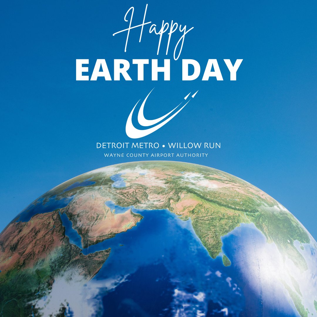 🌎💚 Happy Earth Day from DTW! Let's celebrate this beautiful planet by making small changes that have a big impact. Whether it's planting a tree, picking up trash, or simply recycling, every action counts. Together, we can make a difference! #EarthDay 🌿✨