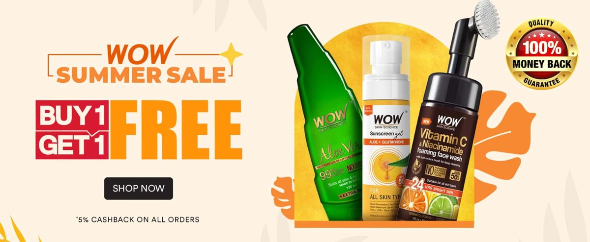 Freeecoupon's tweet photo. #Wow Coupons Code: Buy 1 Get 1 Free On All Products. Click on Show #CouponCode, Copy Coupon and click on Show Applicable Products avail this #offer

#ShopNow: https://t.co/TOk7dCUduI

#dealoftheday #dealhunter #dealfinder #deals #fashion #flashdeal #bogo #buynow #india #BestDeals https://t.co/WqzQRdBwb9